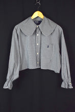 Load image into Gallery viewer, Reworked Cropped Ralph Lauren Brand Top
