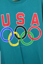 Load image into Gallery viewer, 10 80s/90s Olypmic USA T-shirt
