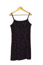 Load image into Gallery viewer, Black Floral Print Dress
