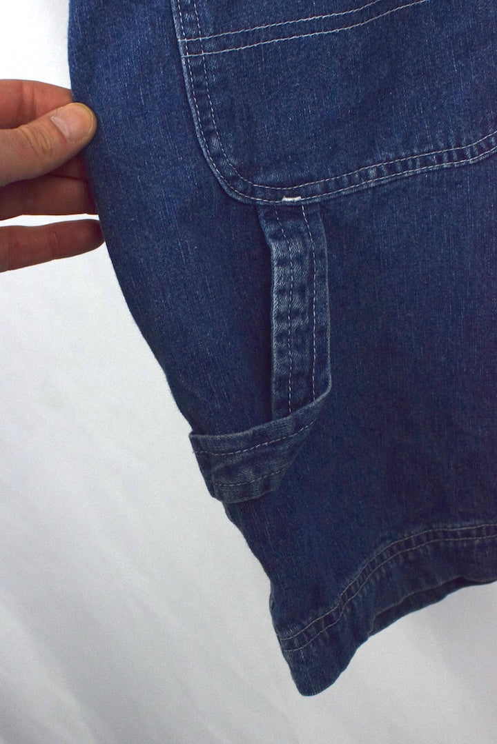 Short Denim Overalls