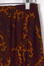 Load image into Gallery viewer, 88 80s/90s Paisley Print Skirt
