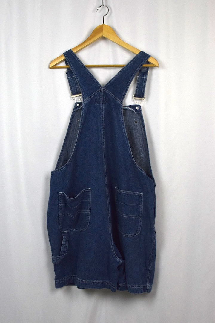 Short Denim Overalls