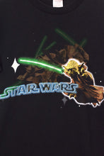 Load image into Gallery viewer, 2000s Glow in The Dark Yoda T-shirt
