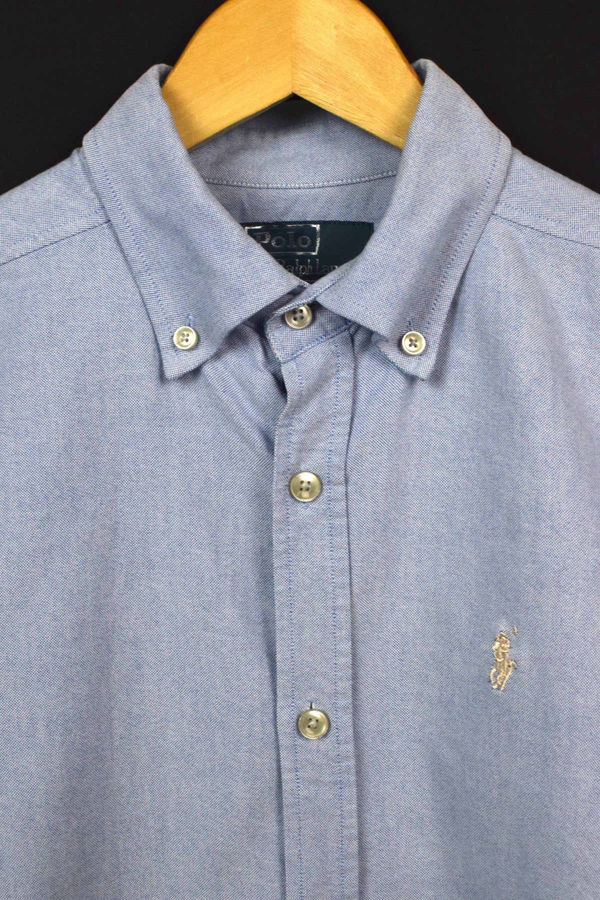 Reworked Ralph Lauren Brand Crop Top