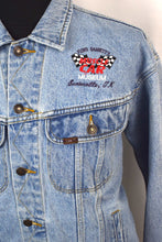 Load image into Gallery viewer, Muscle Car Museum Denim Jacket
