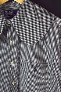 Reworked Cropped Ralph Lauren Brand Top