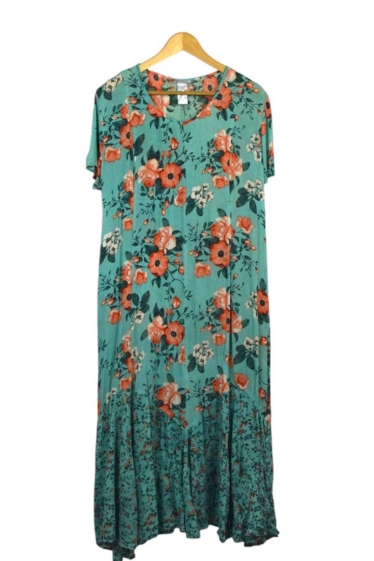 Teal Dress