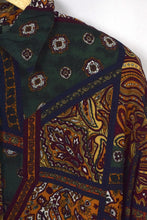 Load image into Gallery viewer, Green Abstract Print Top
