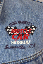 Load image into Gallery viewer, Muscle Car Museum Denim Jacket
