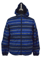 Load image into Gallery viewer, Striped Columbia Brand Spray Jacket
