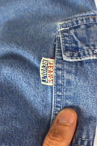 Short Denim Overalls