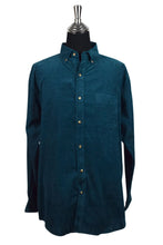 Load image into Gallery viewer, Teal Corduroy Shirt
