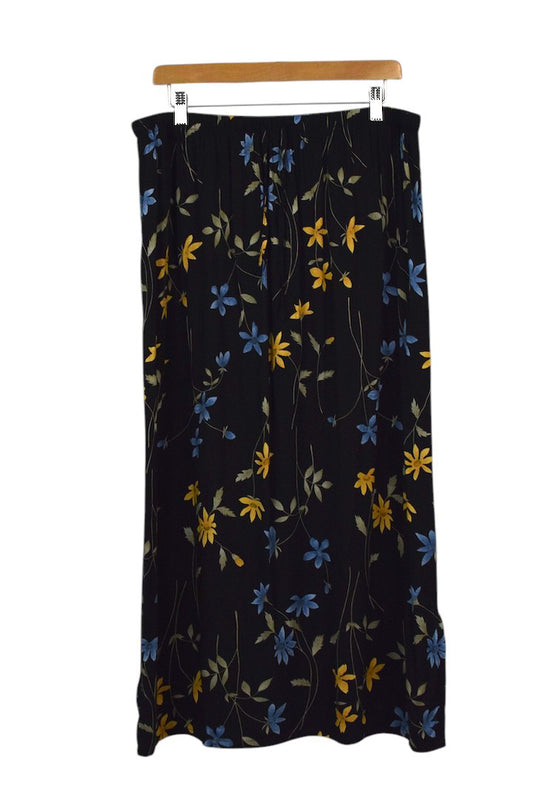 90s Sag Harbor Brand Floral Print Skirt
