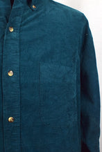 Load image into Gallery viewer, Teal Corduroy Shirt
