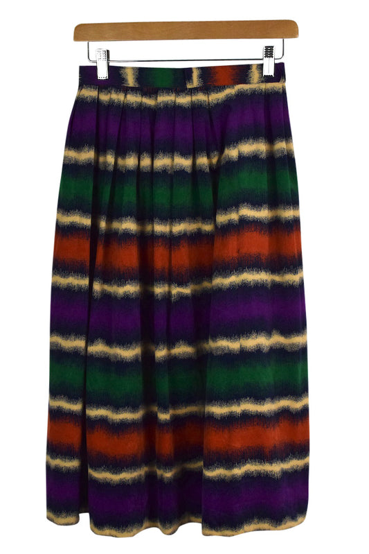 Reworked Striped Skirt