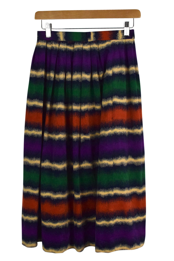 Reworked Striped Skirt