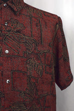 Load image into Gallery viewer, Hieroglyphic Bird Print Shirt
