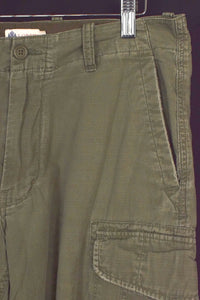Green Cargo Shorts