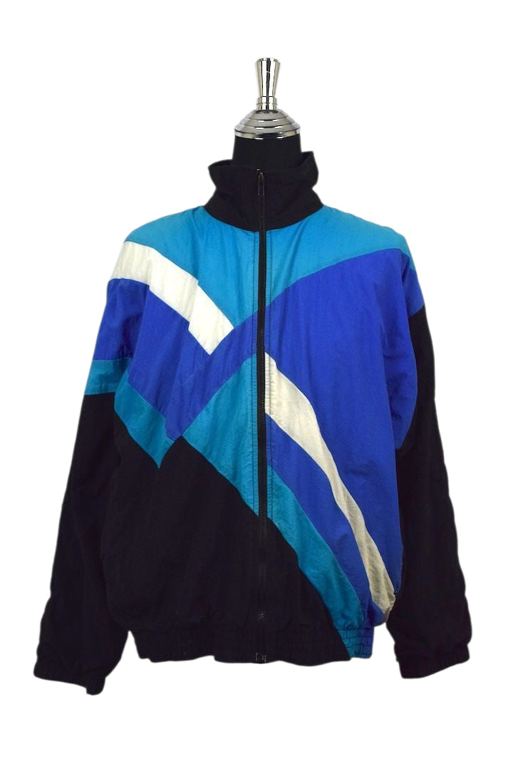 Black Blue Spray Jacket