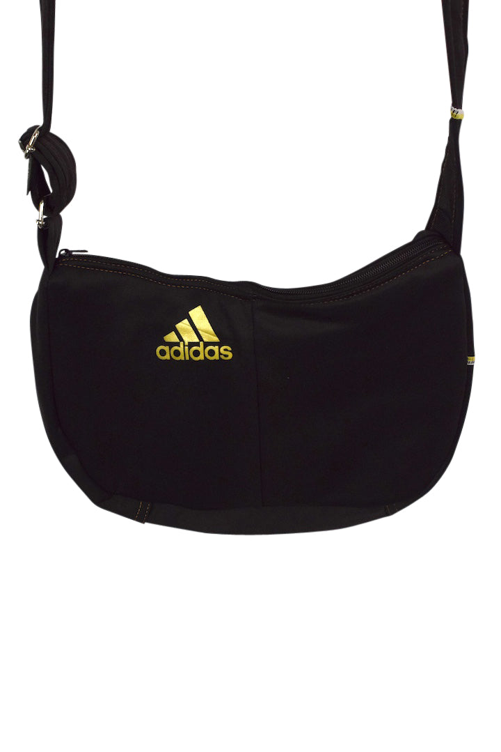 Reworked Adidas Brand Zip Satchel Bag