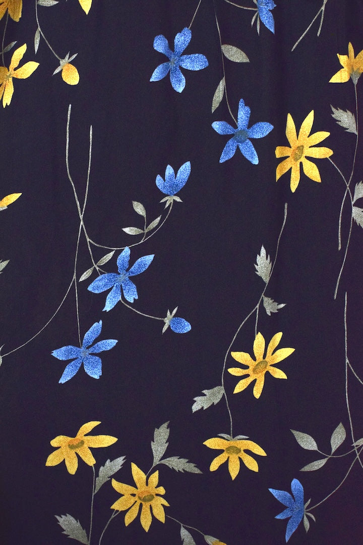 90s Sag Harbor Brand Floral Print Skirt