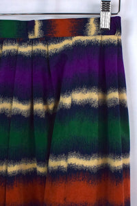 Reworked Striped Skirt
