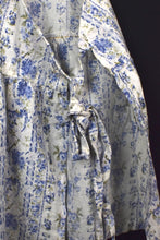 Load image into Gallery viewer, Reworked Baby Doll Tie Up Top
