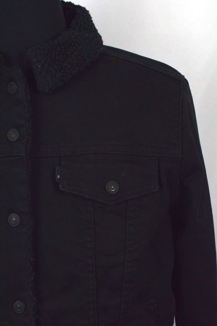 Levi Strauss Brand Denim Sherpa Jacket