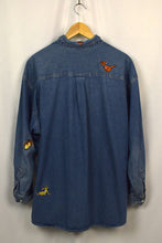 Load image into Gallery viewer, 90s Winnie The Pooh Denim Top
