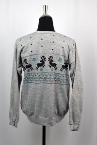 90s/00s Reindeer Sweatshirt
