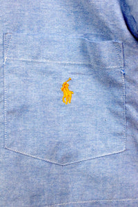 Reworked Ralph Lauren Brand Cropped Top