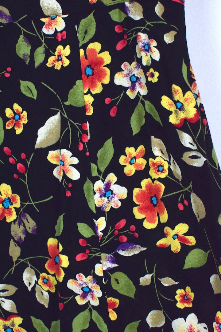 Floral Print Skirt