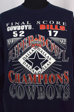 Load image into Gallery viewer, 1992 Dallas Cowboys NFL Champions Sweatshirt
