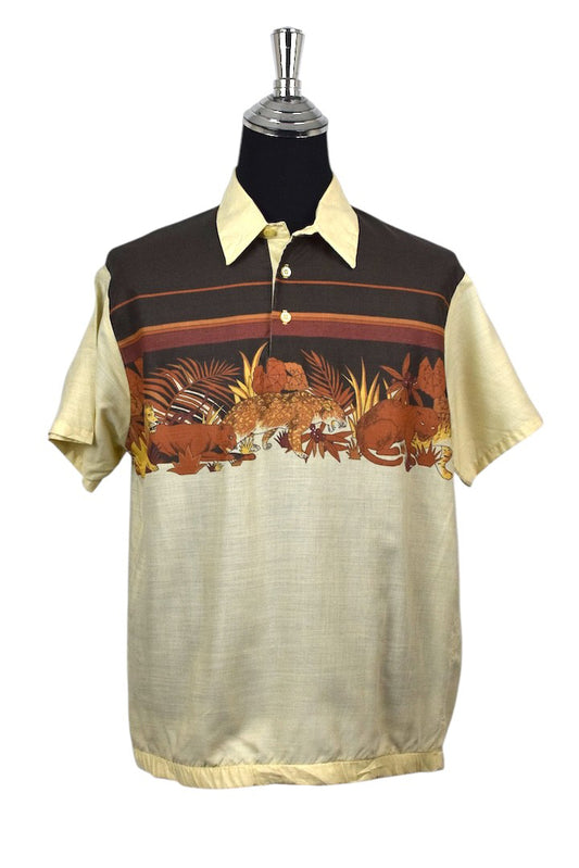 70s/80s Big Cat Polo Shirt