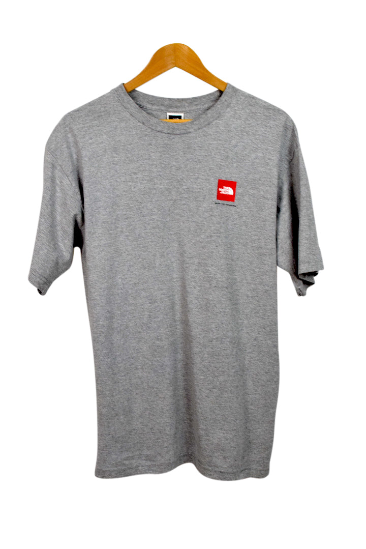 Grey North Face Brand T-shirt