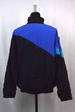 Load image into Gallery viewer, Black Blue Spray Jacket
