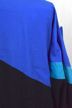 Load image into Gallery viewer, Black Blue Spray Jacket

