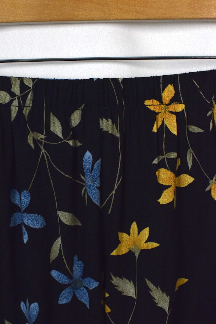 90s Sag Harbor Brand Floral Print Skirt
