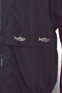 80s/90s Fish Print Spray Jacket