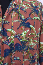 Load image into Gallery viewer, Palm Tree Print Hawaiian Shirt
