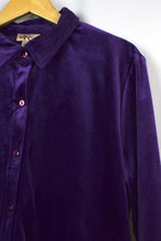 Load image into Gallery viewer, Purple Velour Shirt
