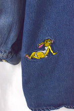 Load image into Gallery viewer, 90s Winnie The Pooh Denim Top
