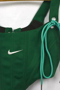 Reworked Nike Brand Corset Style Top
