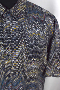 Multicoloured Zig Zag Print Shirt