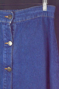 Reworked Denim Skirt