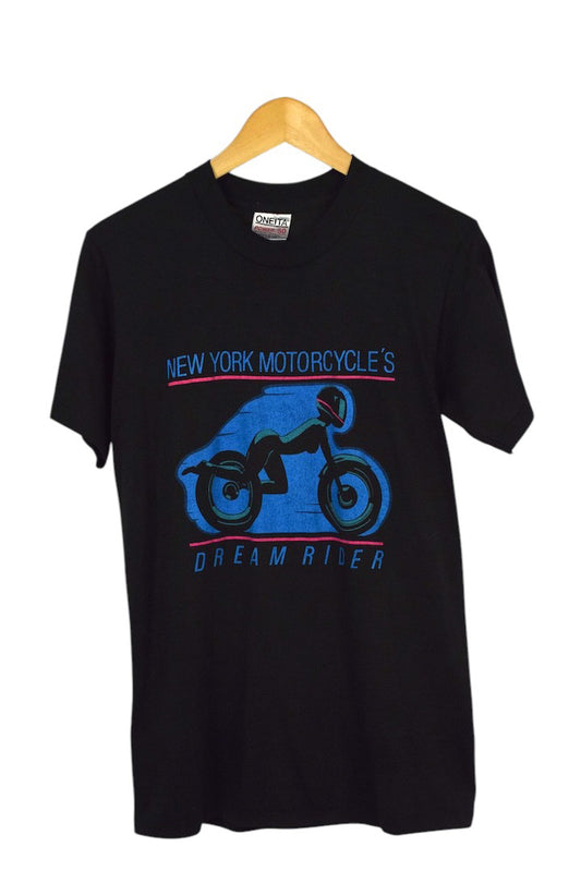 80s New York Motorcycles T-Shirt