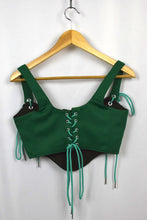 Load image into Gallery viewer, Reworked Nike Brand Corset Style Top
