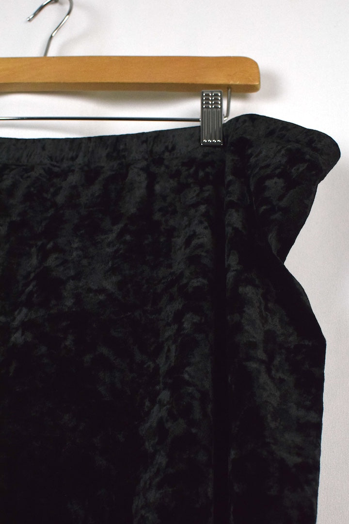 90s Velvet Skirt