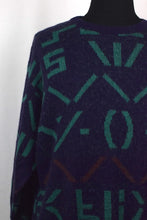 Load image into Gallery viewer, Abstract Print Knitted Jumper
