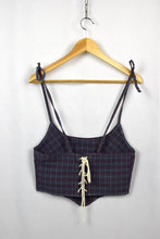 Load image into Gallery viewer, Reworked Ralph Lauren Brand Corset  Style Top
